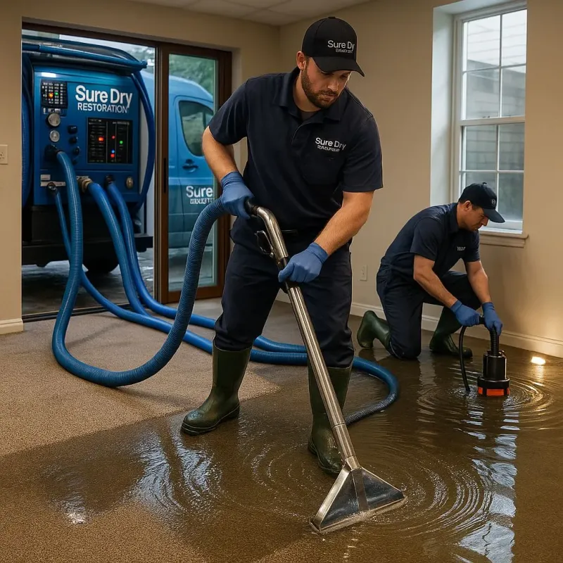 Water Extraction and Removal process in South Bend, WA